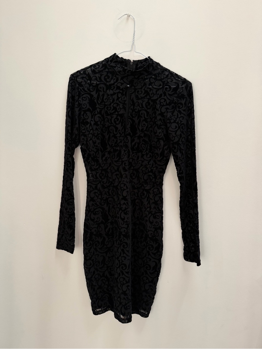 Windsor Short Black Lace Bodycon Dress
